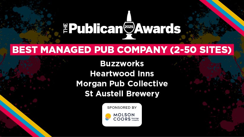 Meet the 2025 finalists: Best Managed Pub Company (2-50 sites), sponsored by Molson Coors