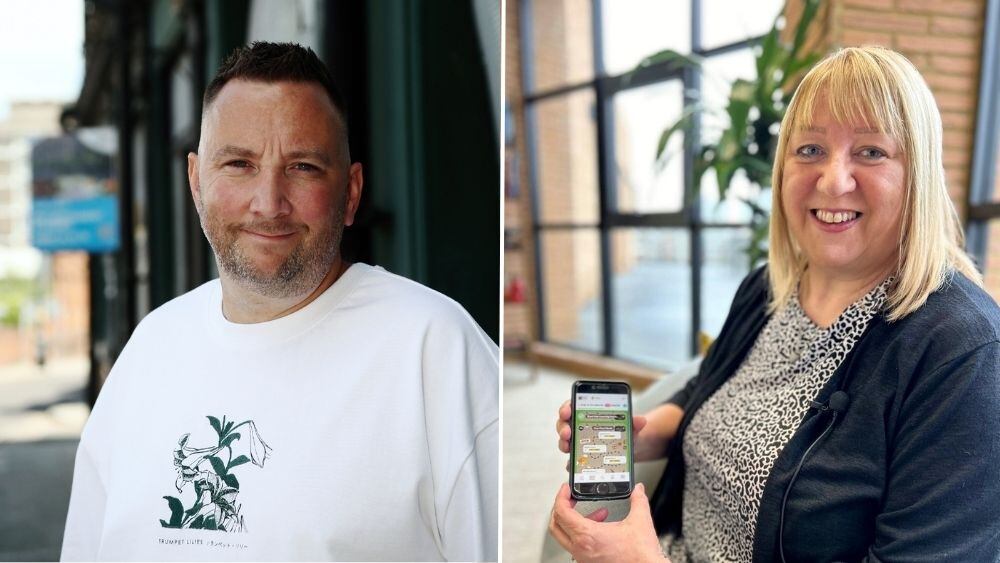 Star Pubs operator Jamie Foster and Star Pubs head of training Tracy Bickerdike