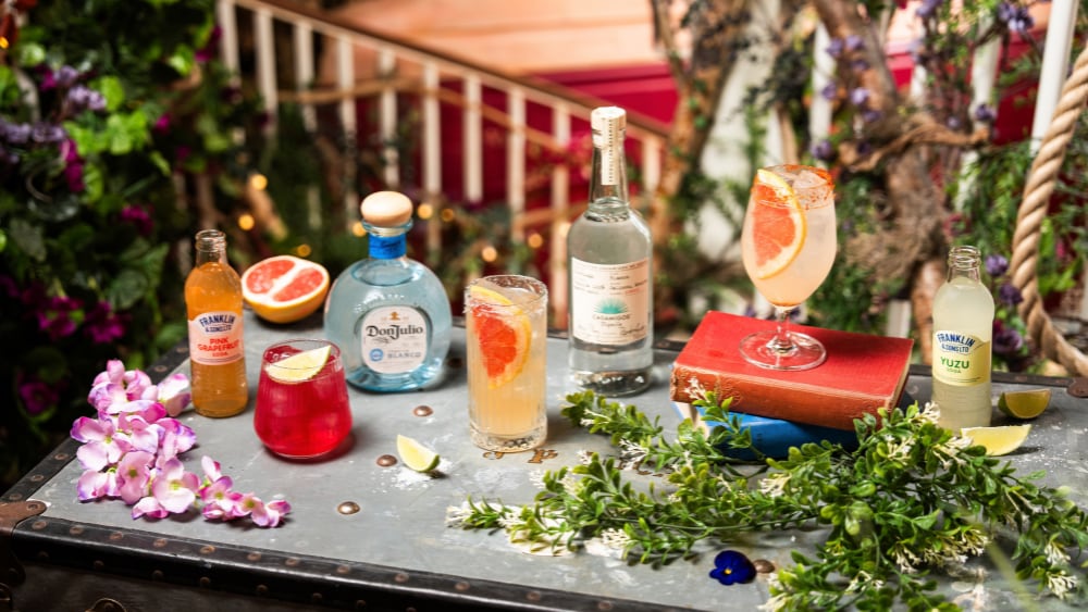 Mr Fogg's tequila cocktails
