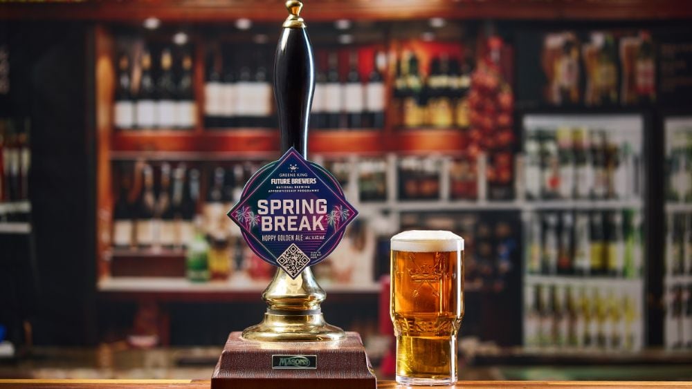 spring break pump clip logo