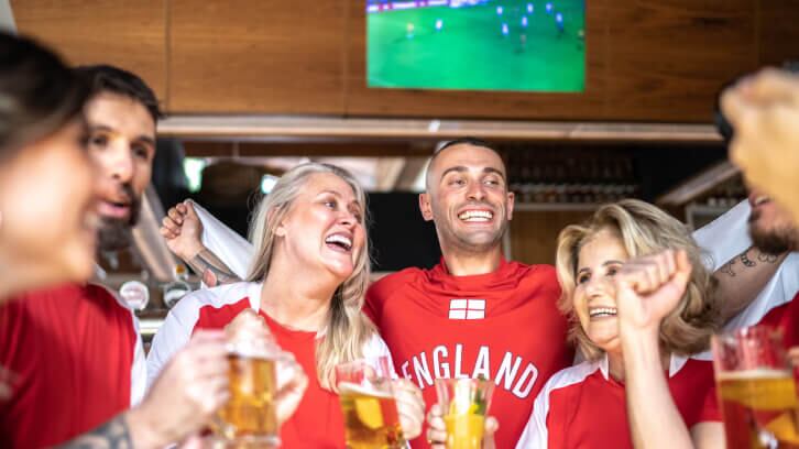 Admiral sees 122% sales boost during England's first Euros game