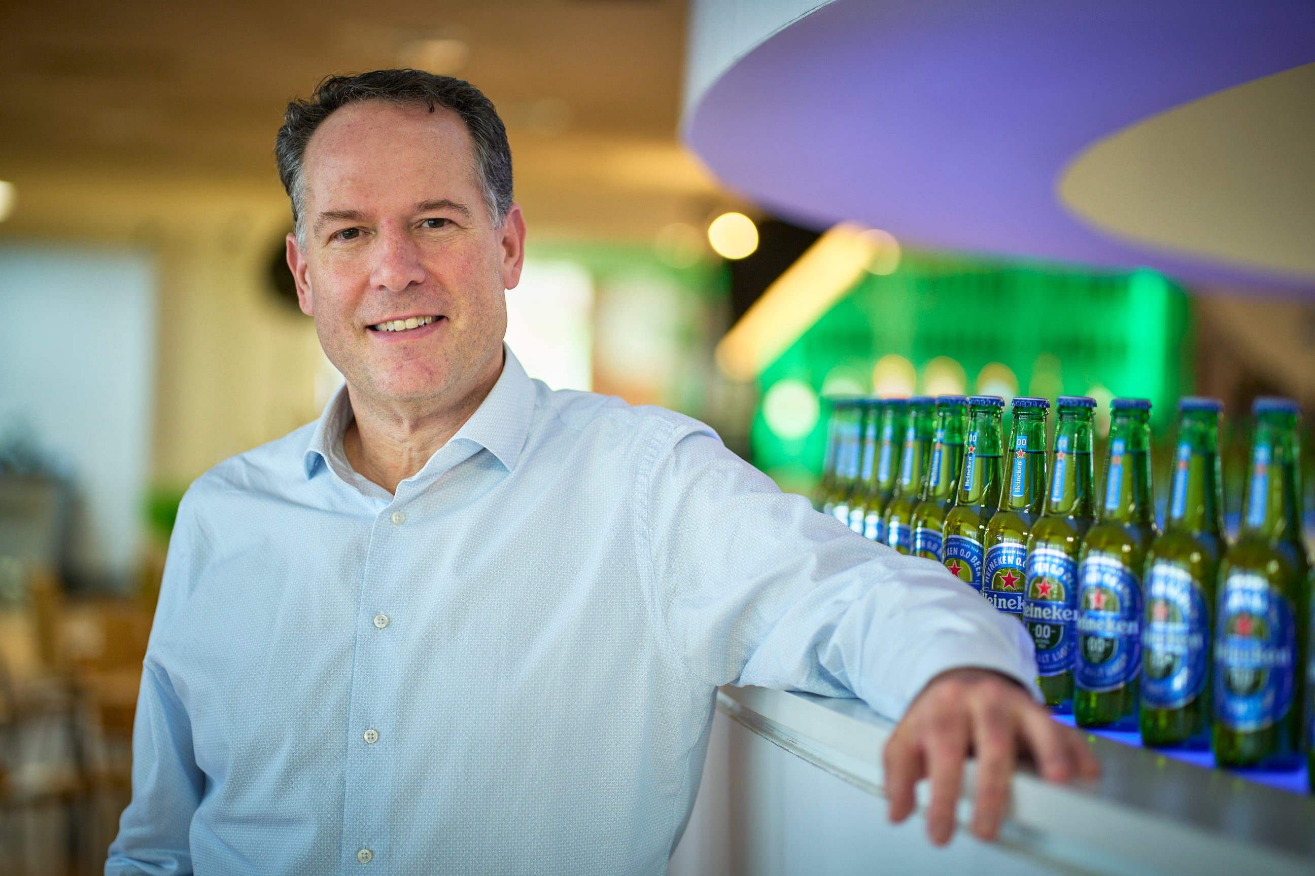 Cash commitment: Heineken UK managing director Boudewijn Haarsma