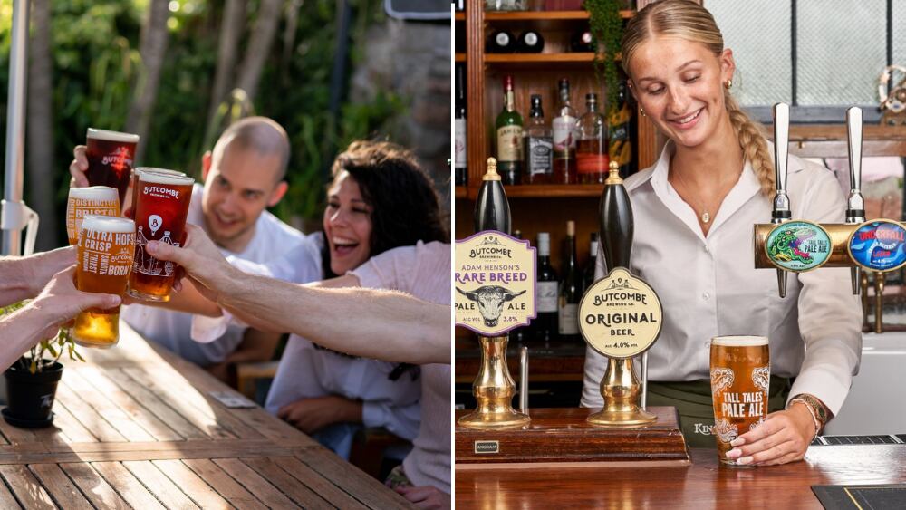 Butcombe Group beers and bar