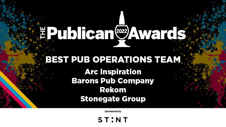 Meet the finalists: Best Pub Operations Team sponsored by Stint