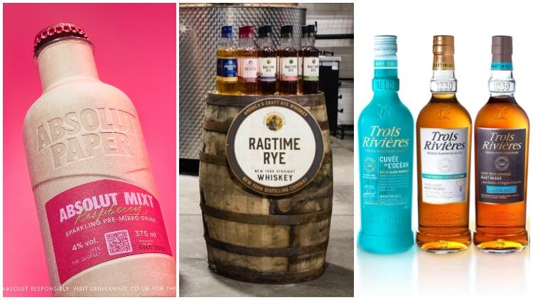 Absolut Vodka unveils paper bottle, New York Distilling Company and Trois Rivières distribution deals