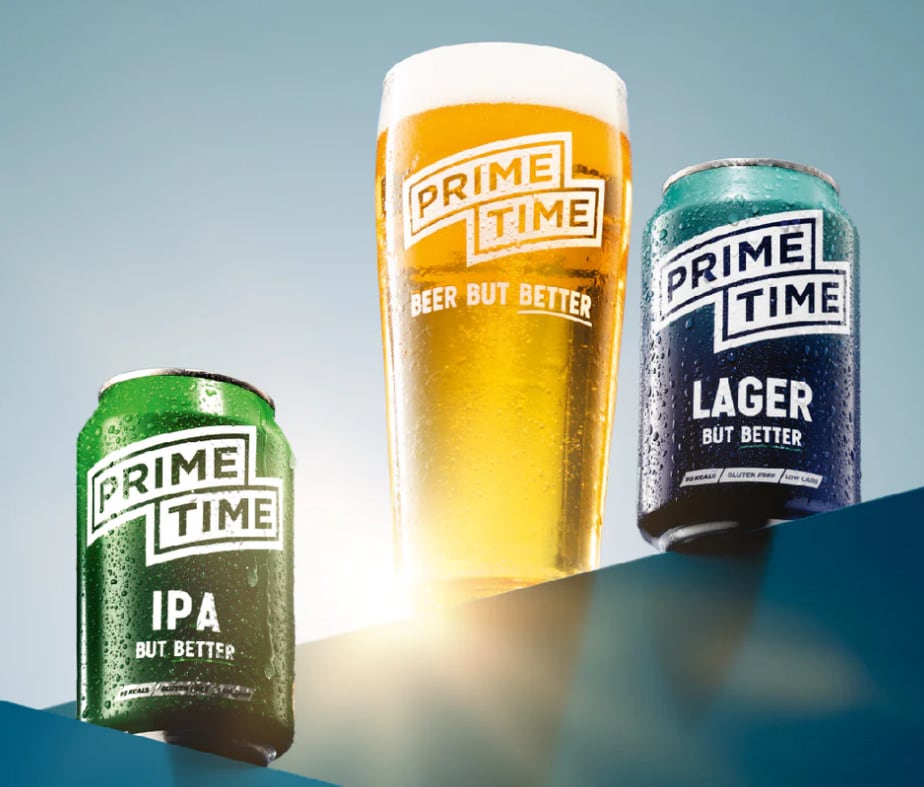 Functional beer: Prime Time low-calorie and gluten-free beer