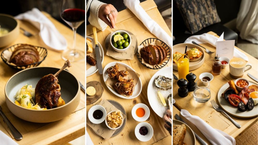 The Two Pigs, Barton-under-Needwood, food