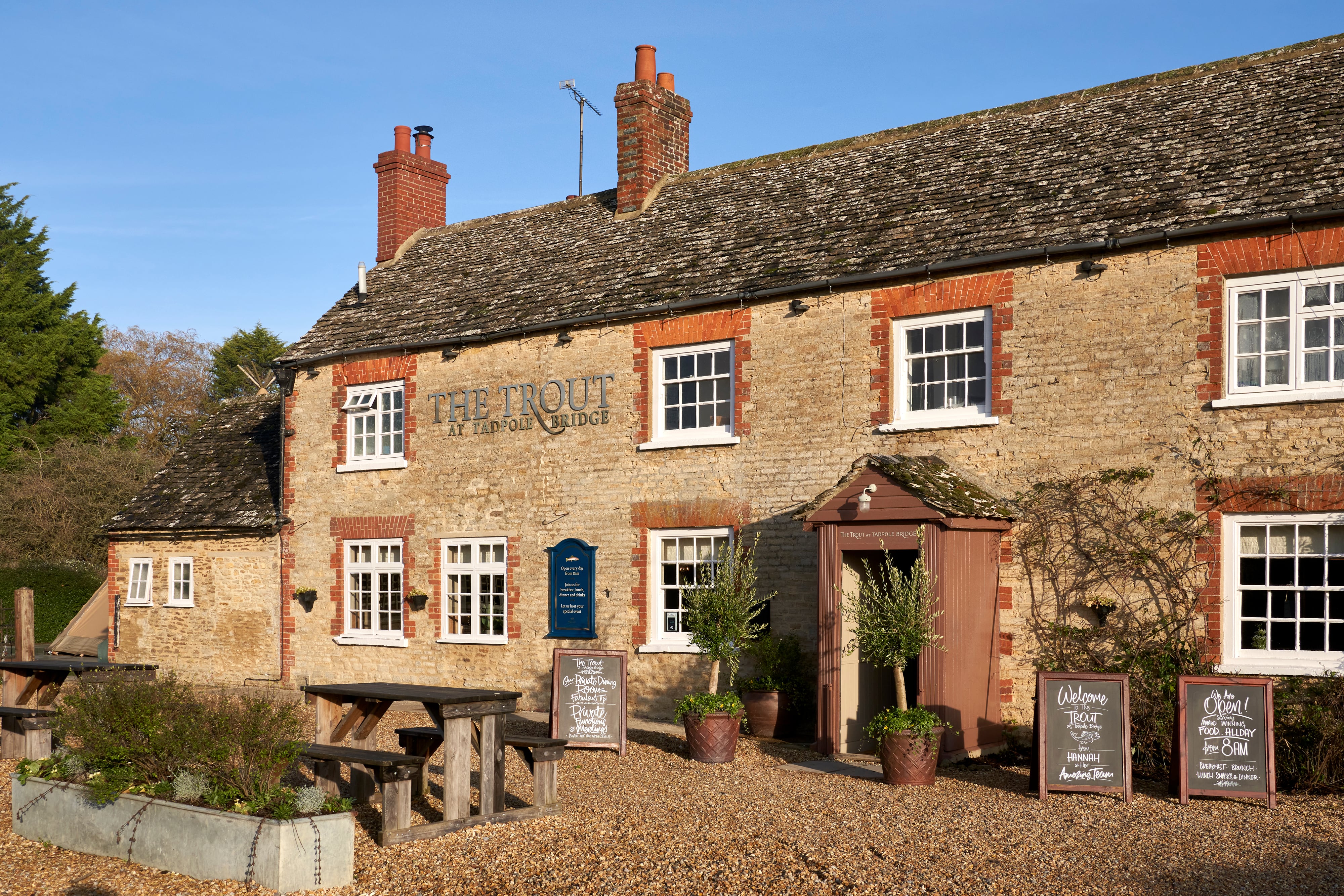 MY PUB: The Trout, Buckland Marsh, Oxfordshire