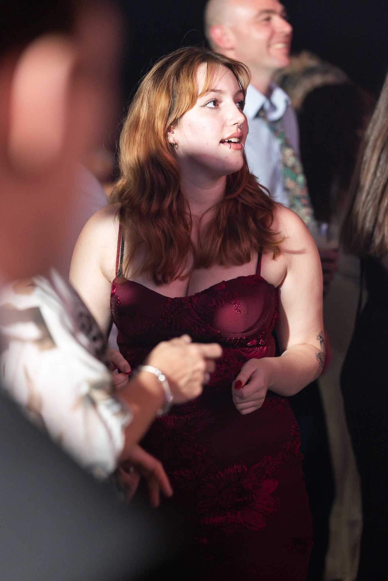 Pulling out some sweet moves on the dancefloor