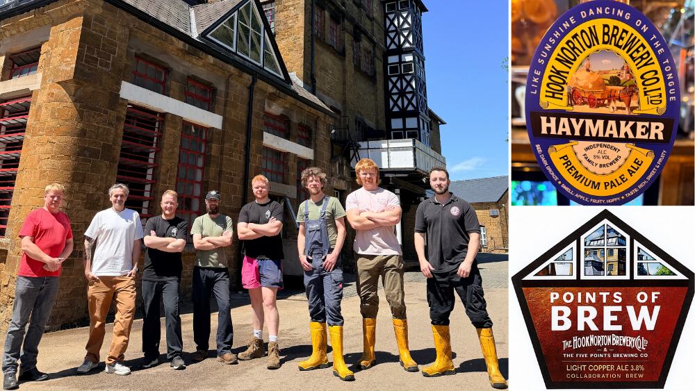 Hook Norton and Five Points breweries have collaborated on a cask ale called Points of Brew. Meanwhile, Hooky has relaunched Haymaker as a seasonal beer