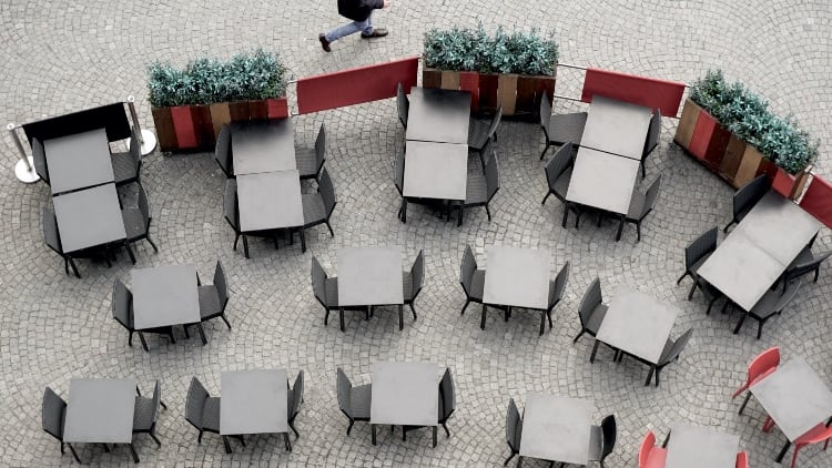 What could social distancing in post-pandemic pubs look like?