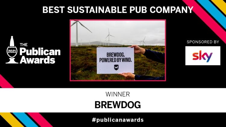 Best Sustainable Pub Company - Brewdog