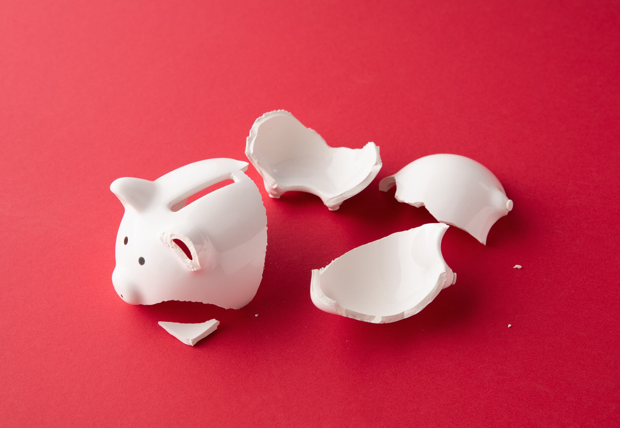 Number of firms going bust eases but remains historically high