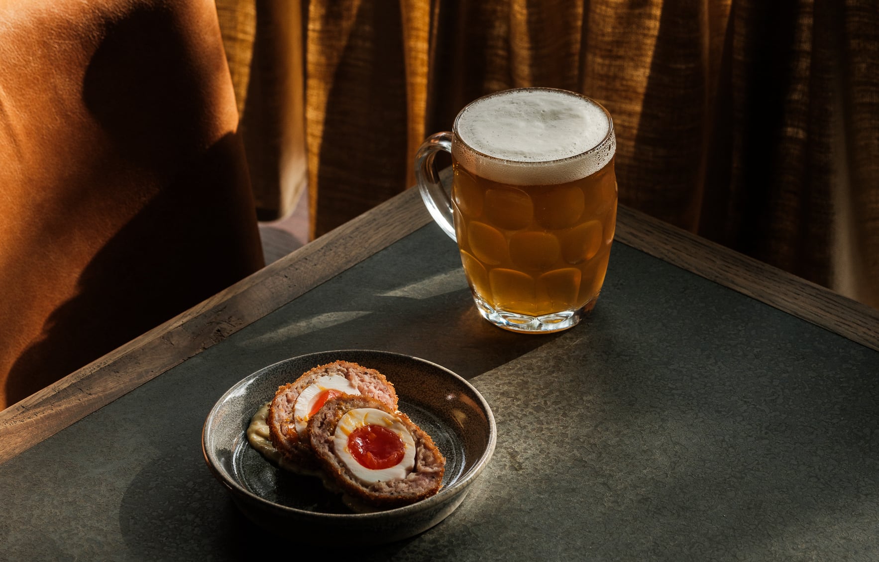 Dish deconstructed: The Trafalgar’s classic Scotch egg