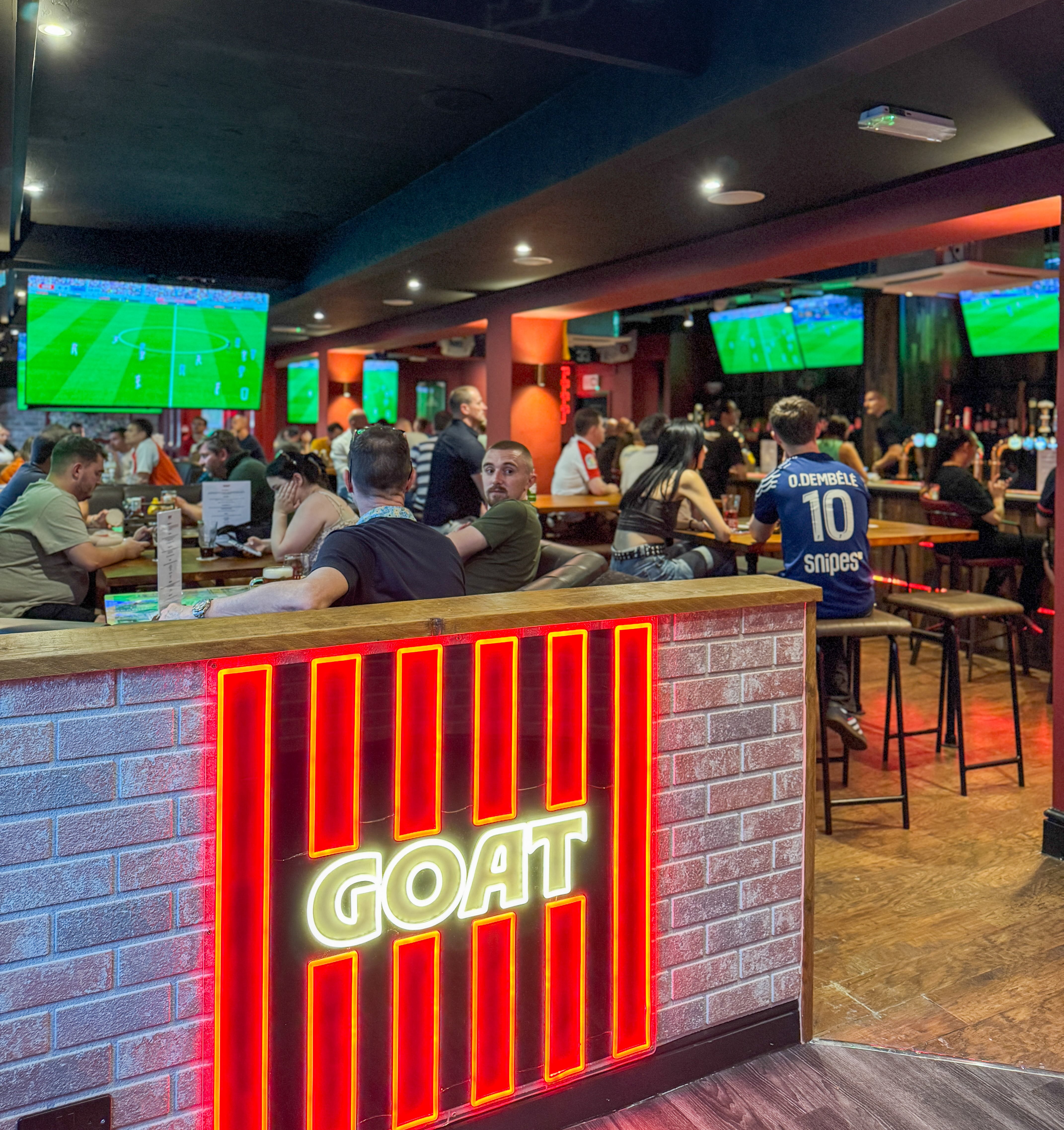 Beyond the sports bar: GOAT