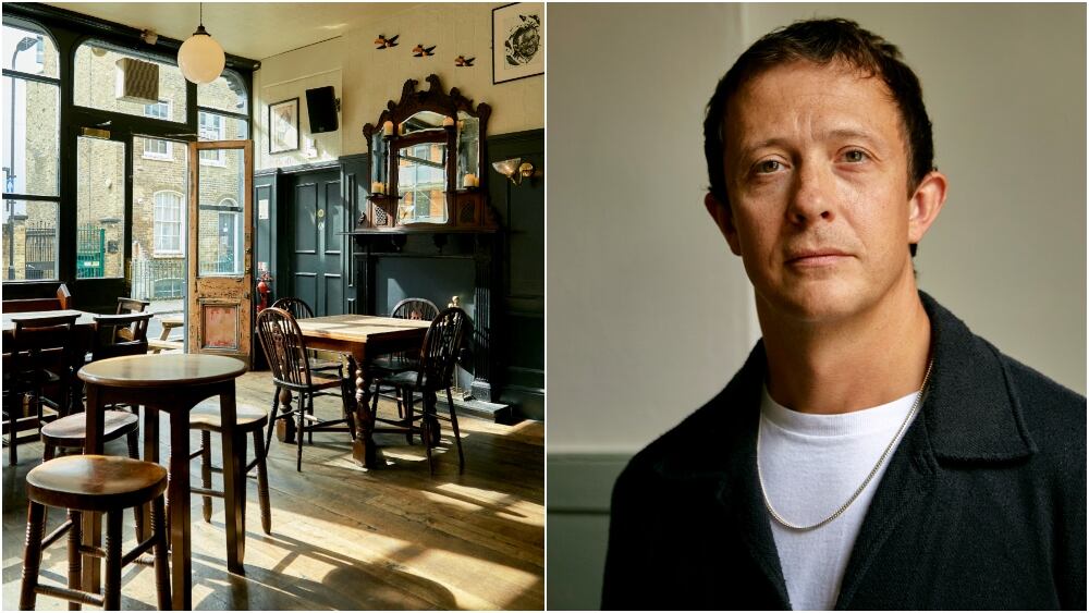 William IV pub in Islington, north London, and co-founder Lee Godwin