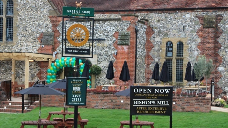 Novichok pub back in business