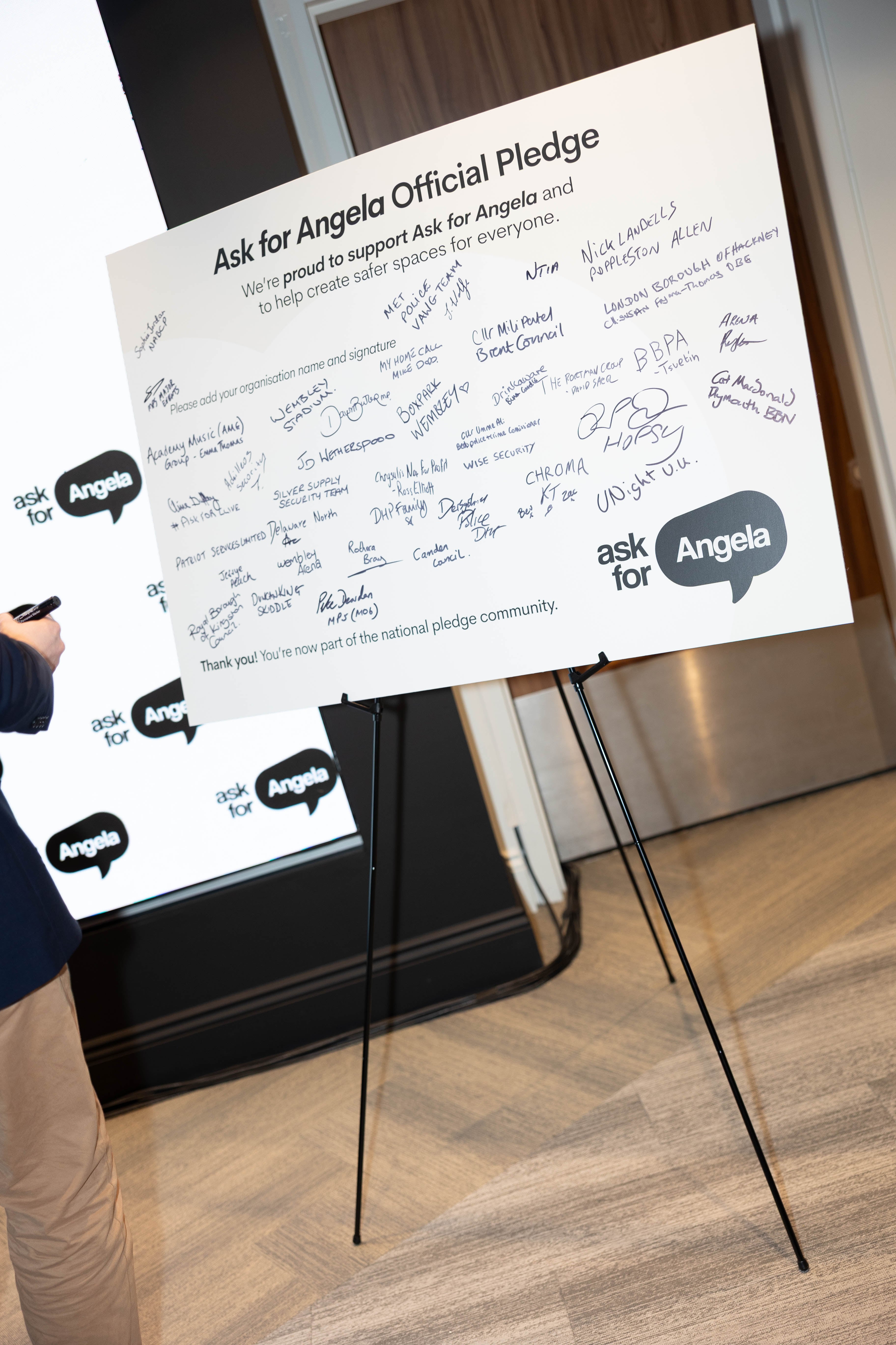 National safety scheme Ask for Angela relaunches