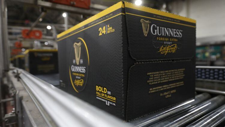 Diageo invests more than £40m into Guinness production sites