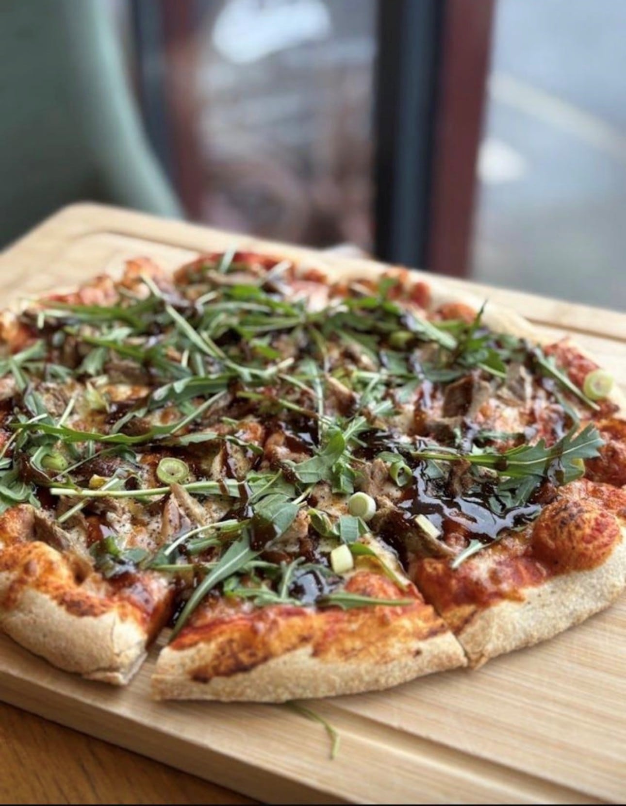 Lancaster Brewery pizza