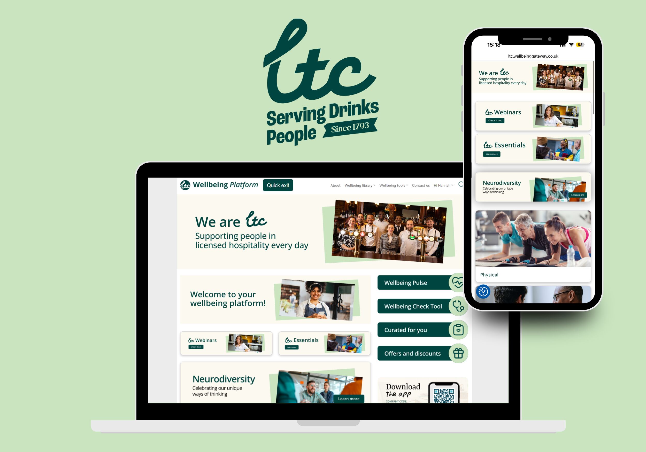 Hospitality support: LTC launches personalised wellbeing platform