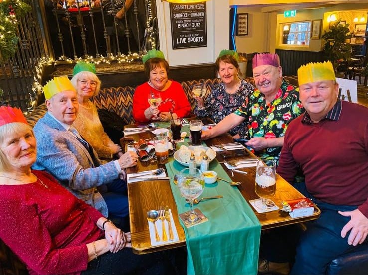 Good news: Community pub hosts festive celebration for local pensioners