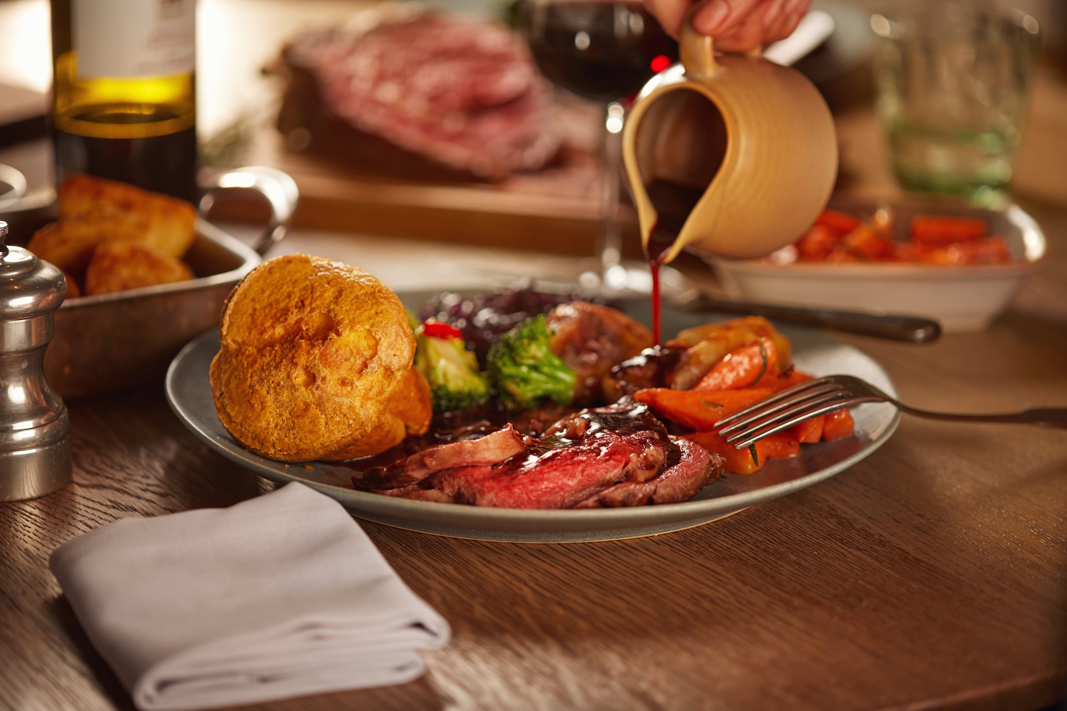 Should pubs charge customers for extra gravy on roast dinners?