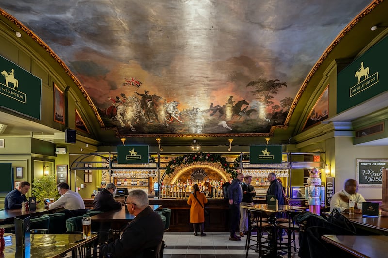 Fuller's pub the Wellington in Waterloo