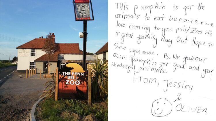 Community raises £60k for pub-zoo as owner urges Government 'don't crush' sector