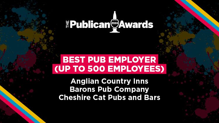Find out about the Best Pub Employer (up to 500 employees) finalists
