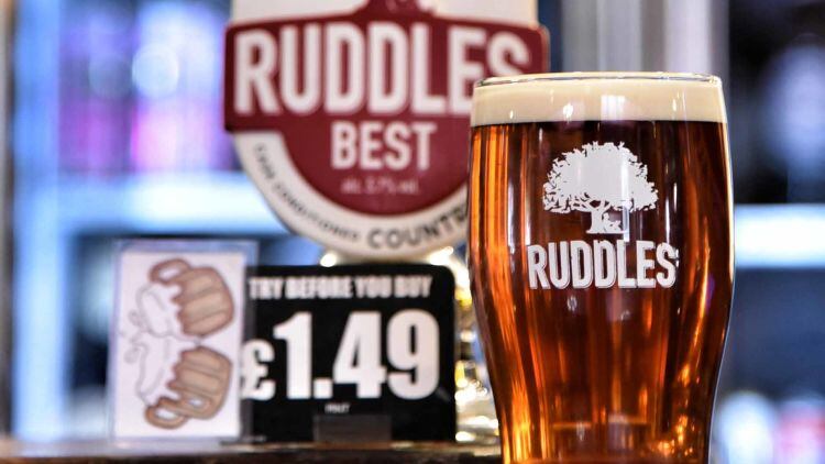 JDW serving pints for under £1.50