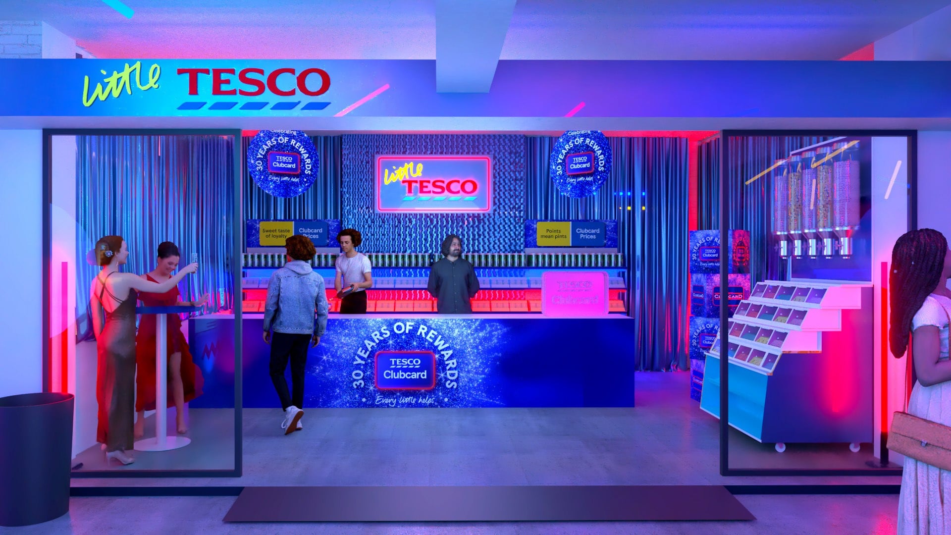 Tesco ventures into late-night sector with ’90s nostalgia