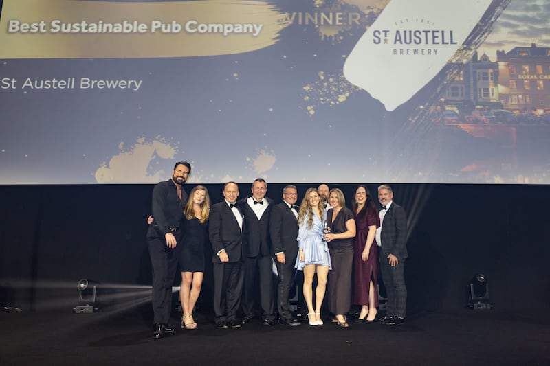St Austell Brewery wins Best Sustainable Pub Company at 2026 Publican Awards