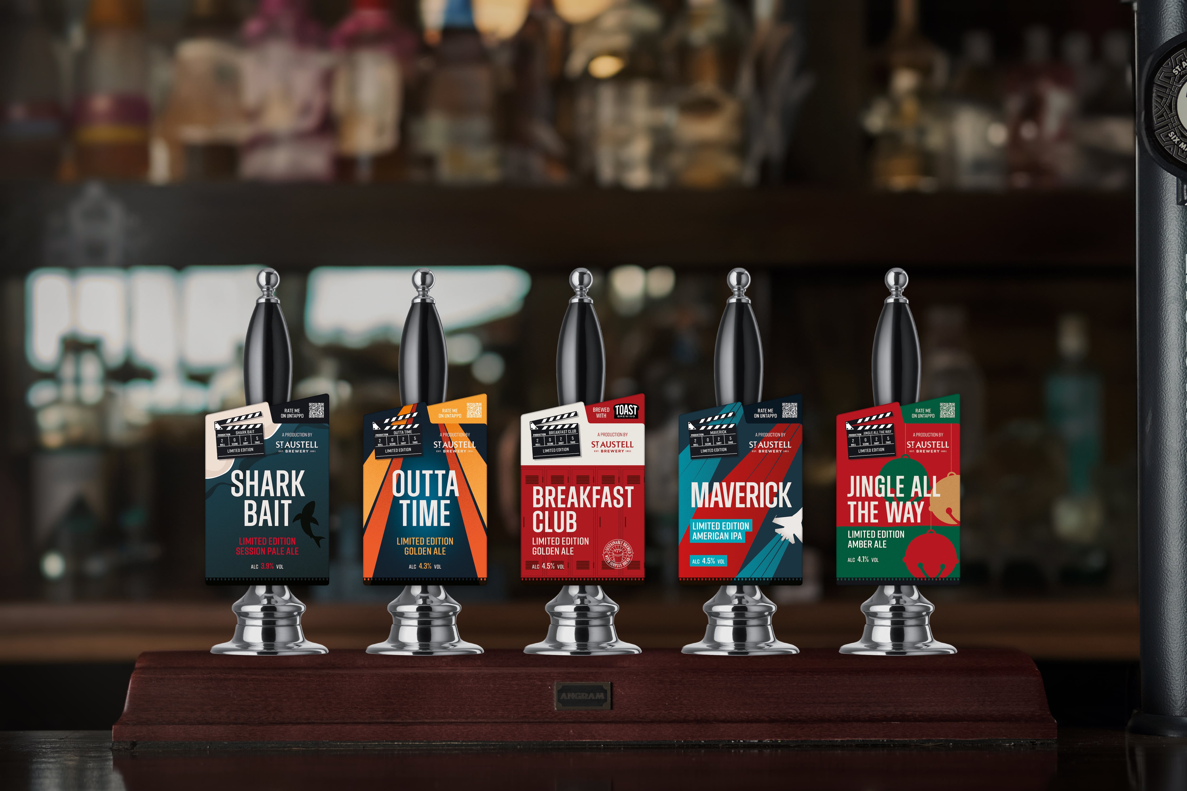 Movie-themed cask beers from St Austell