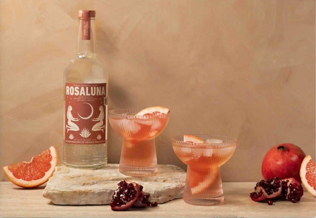 HOW TO MAKE: Rosaluna Mezcal Pomegranate Paloma