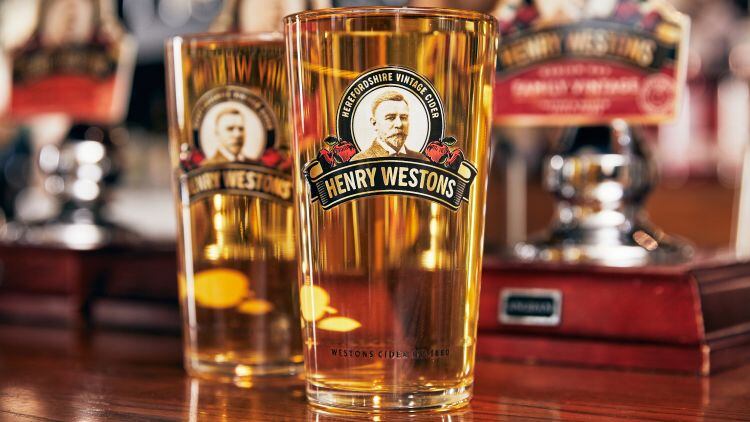 Average pint of cider price up to £3.88
