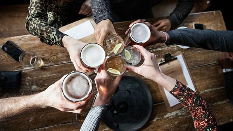 Drinks sales down 2% in the week to 2 April