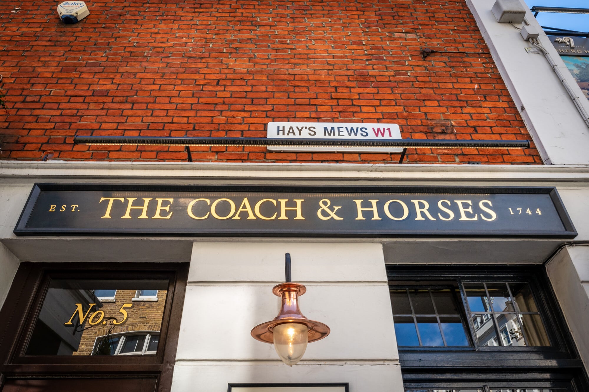 The Coach & Horses in Mayfair