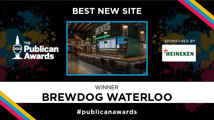 Best New Site winner, sponsored by Heineken: BrewDog Waterloo 
