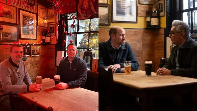 Prince William's visit to the Two Brewers in Windsor with Eugene Levy resulted in the pub becoming a tourist destination