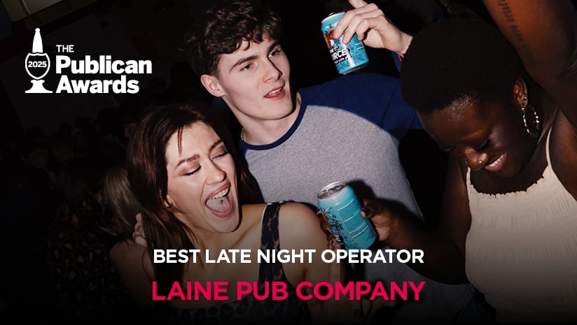Publican Awards 2025 Best Late Night Operator winner: Laine Pub Co
