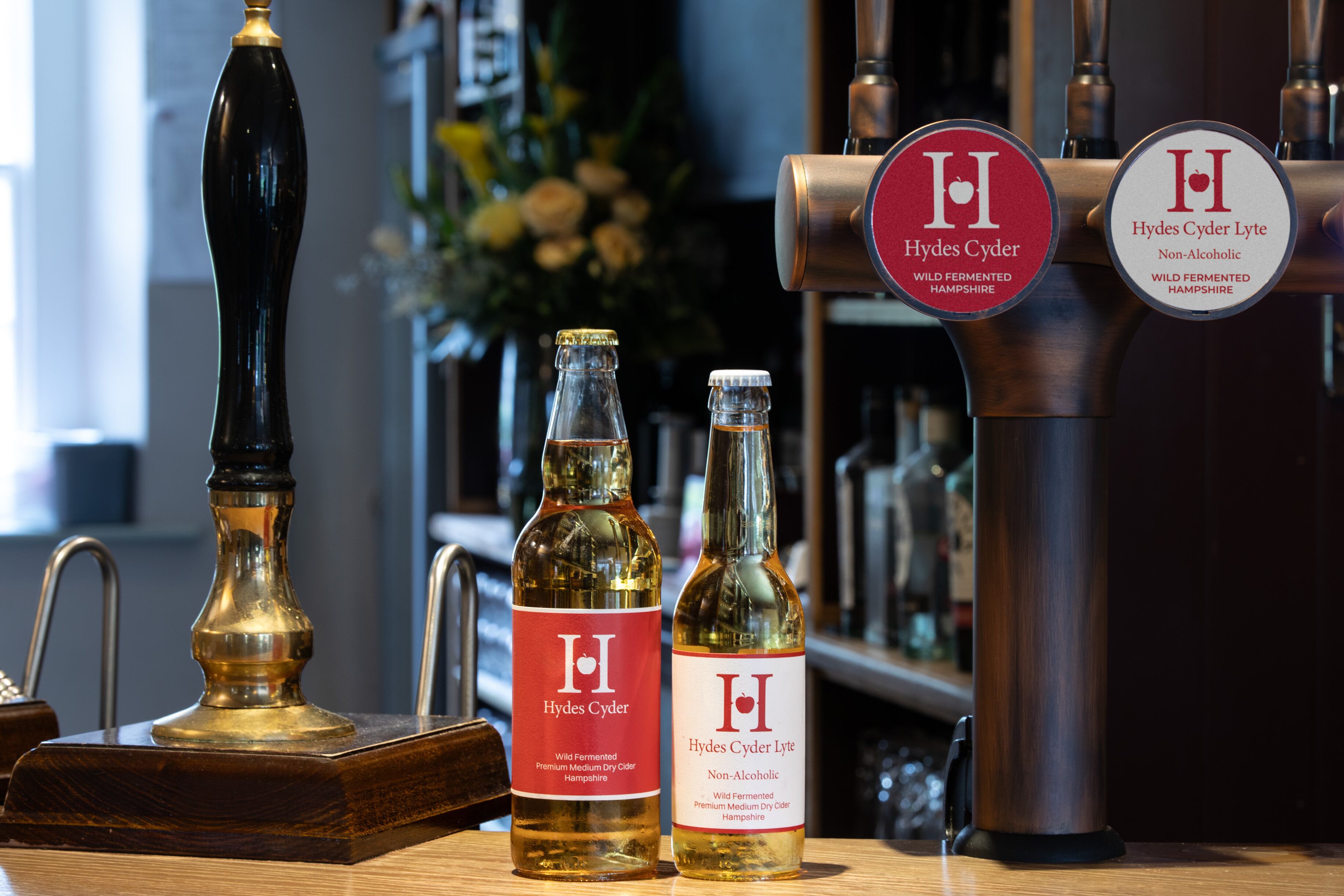 Hydes Cyder and Hydes Cyder Lyte