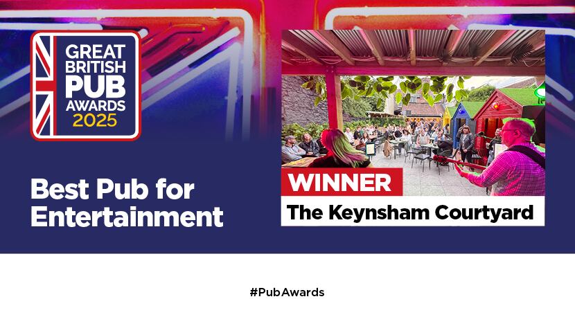 The Keynsham Courtyard named Best Pub for Entertainment