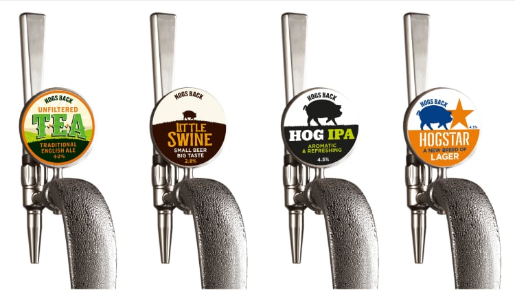 New Hogs Back keg range to compete with modern craft beers