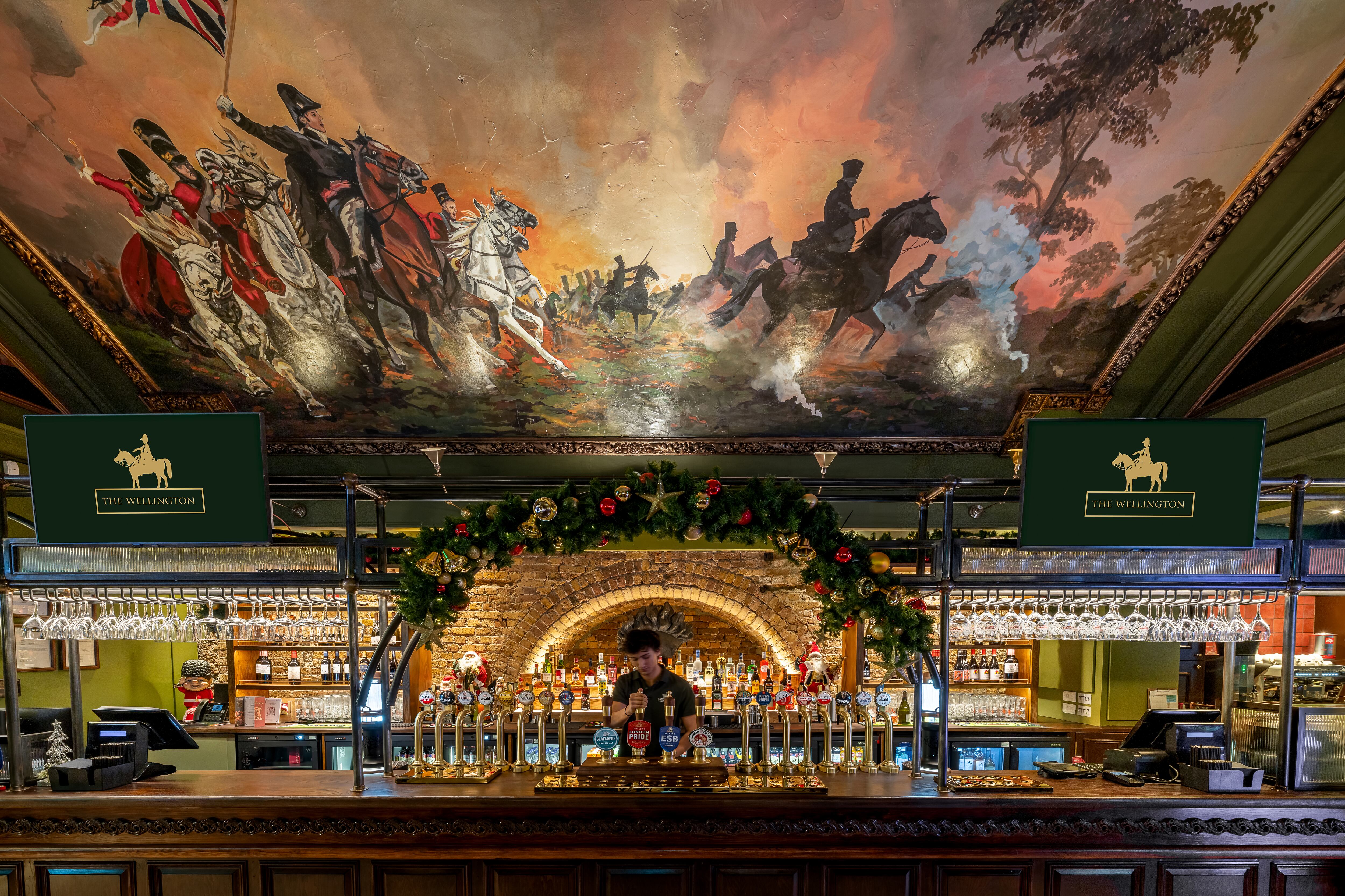 Fuller's pub the Wellington in Waterloo