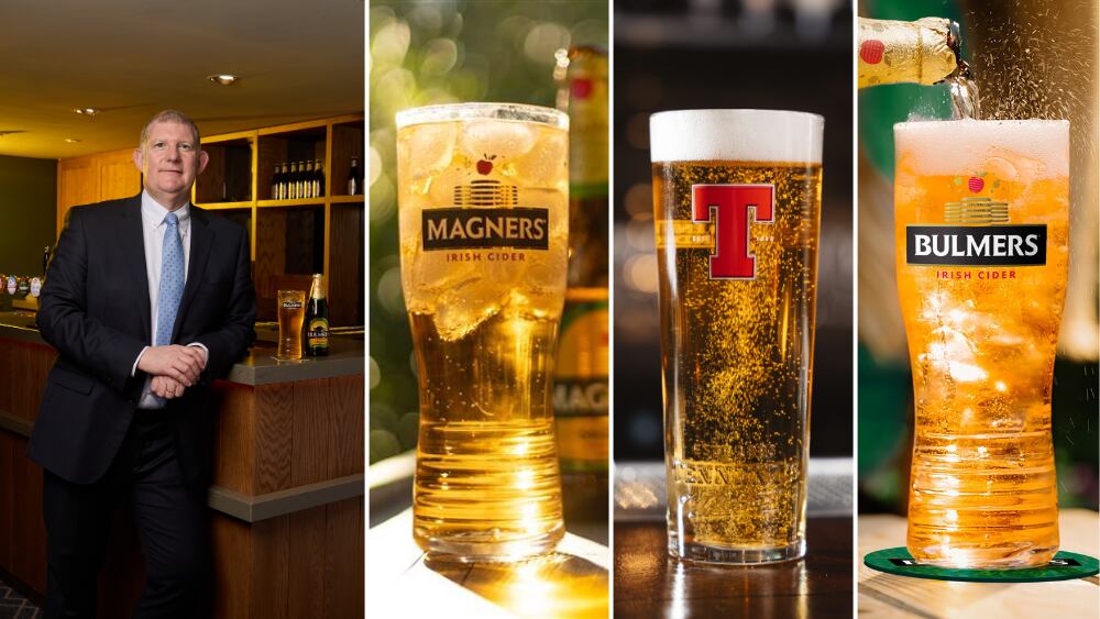 Roger White CEO of C&C Group plus cider and beer brands