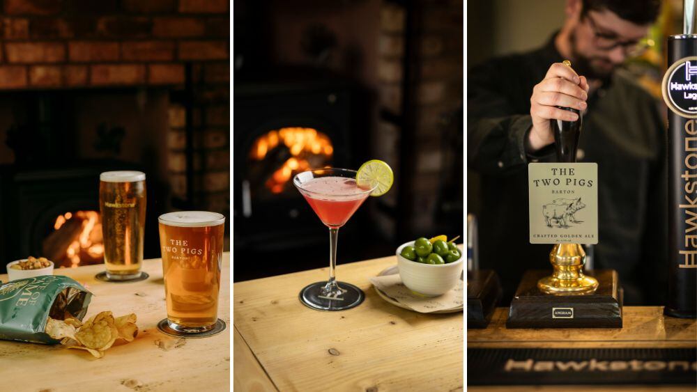 The Two Pigs, Barton-under-Needwood, drinks