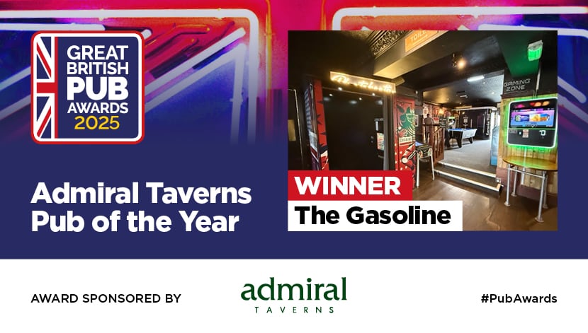 The Gasoline named Admiral Taverns Pub of the Year