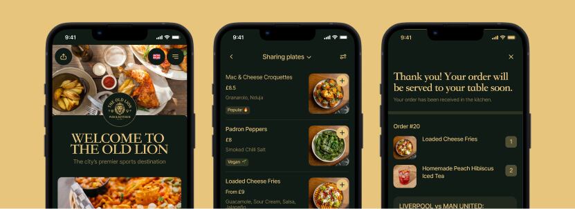 Sunday App tech for pubs