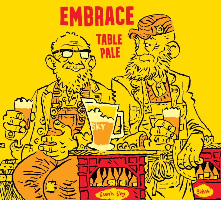 Burning Sky – Embrace Table Pale 3.2% ABV